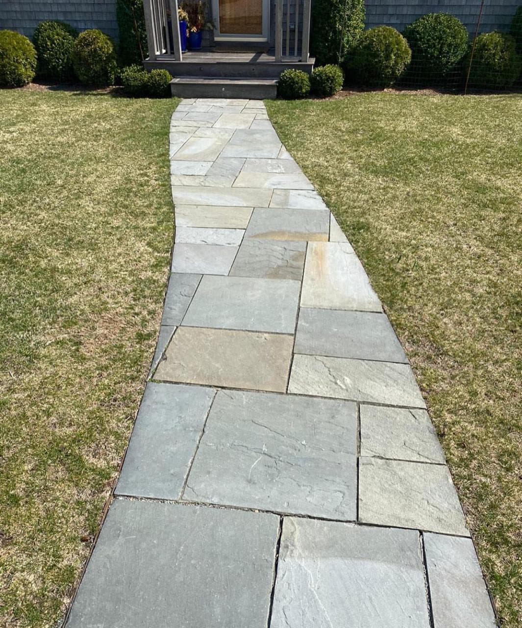 Bluestone walkway